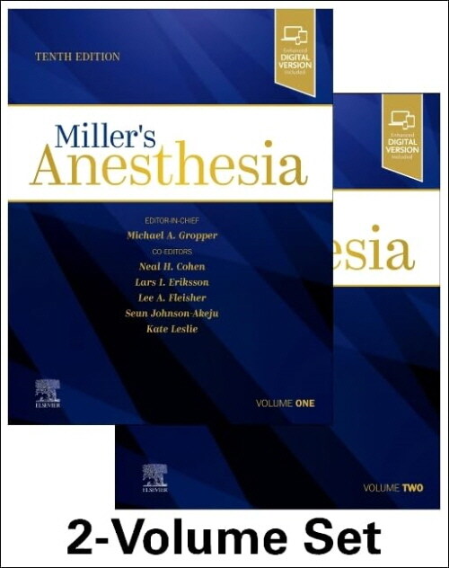 Millers Anesthesia, 2-Volume Set (Multiple-component retail product, 10 ed)