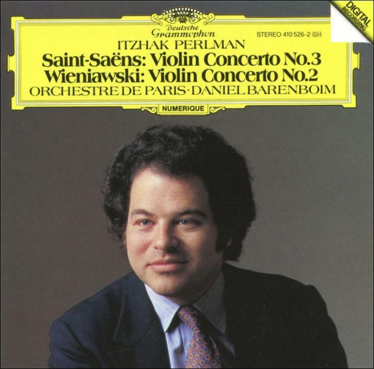 [중고] Saint Saens :Violin Concerto No.3 ,No.2 - 펄만 (Itzhak Perlman)(일본발매)