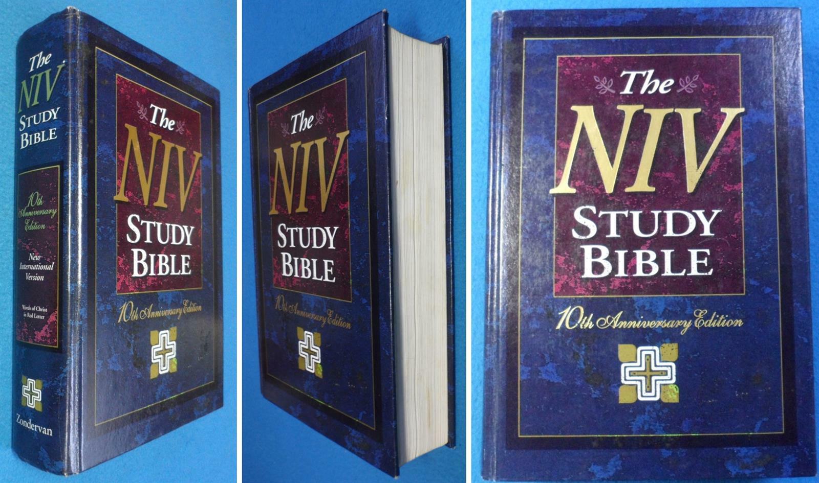 [중고] NIV Study Bible 1995     /ISBN 9780310925682 ☞ 상현서림 ☜ /사진의 제품  