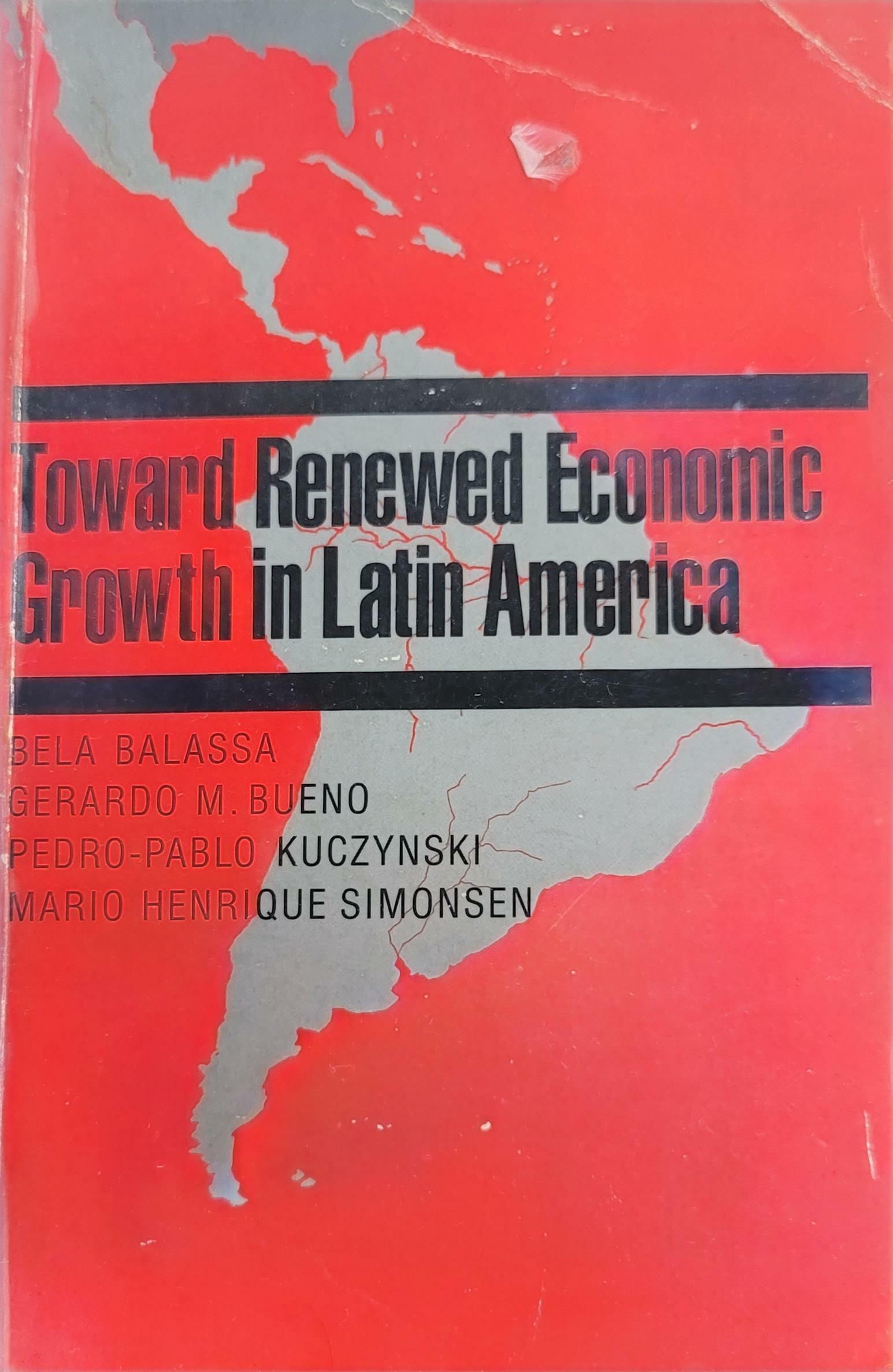 [중고] Toward Renewed Economic Growth in Latin America (Paperback)