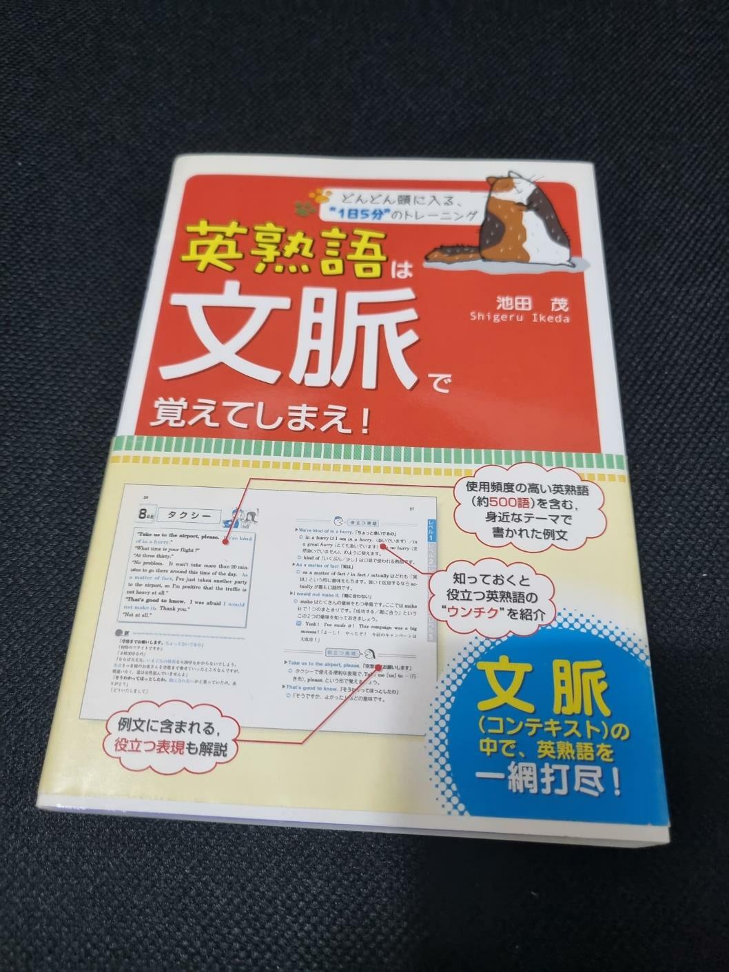 [중고]  英熟語は文脈で覺えてしまえ! どんどん頭に入る,˝1日5分˝のトレ―ニング (페이퍼북)