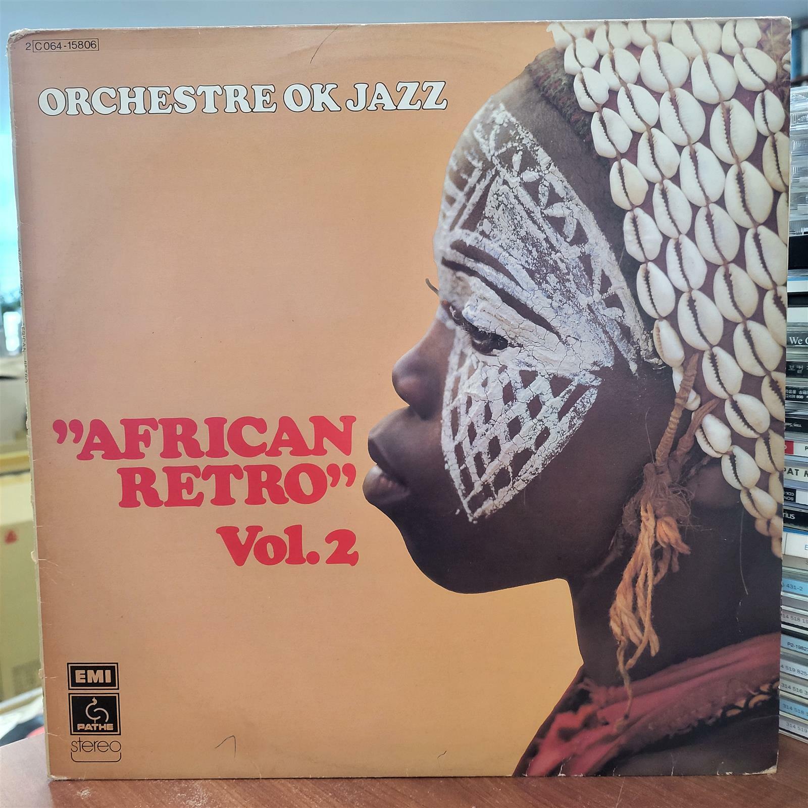 [중고] [LP] AFRICAN RETRO vol.2  / ORCHESTRE OK JAZZ