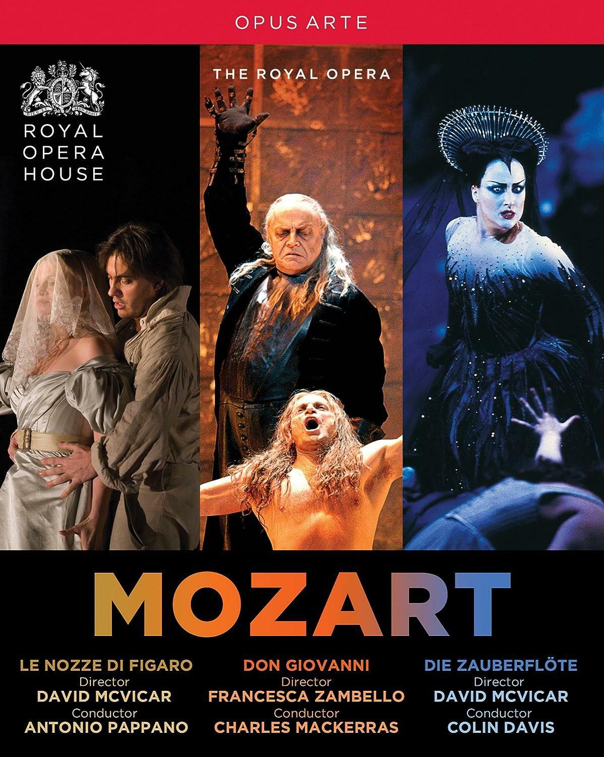 [중고] [블루레이] Mozart  Opera  Boxset (5 Disc) Royal Opera  피가로의 결혼, 돈 조반니, 마술피리 (한글무자막)