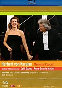 [중고] [블루레이] Karajan Memorial Concert - 베토벤 : 바이올린 협주곡 & 차이코프스키 : 교향곡 6번 비창