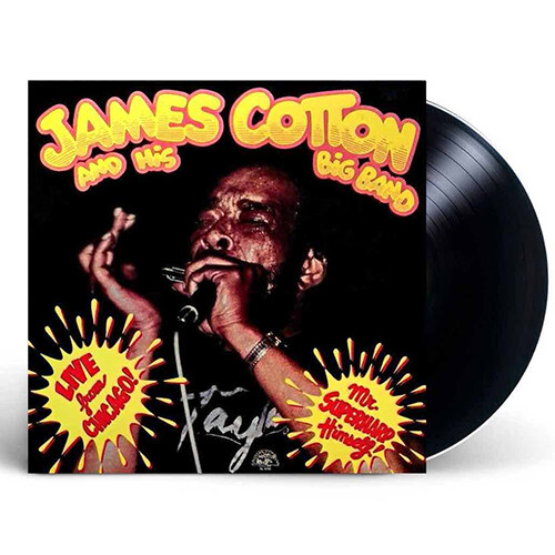 [수입] JAMES COTTON AND HIS BIG BAND - Live In Chicago : Mr. Superharp Himself! [180g LP][한정반]