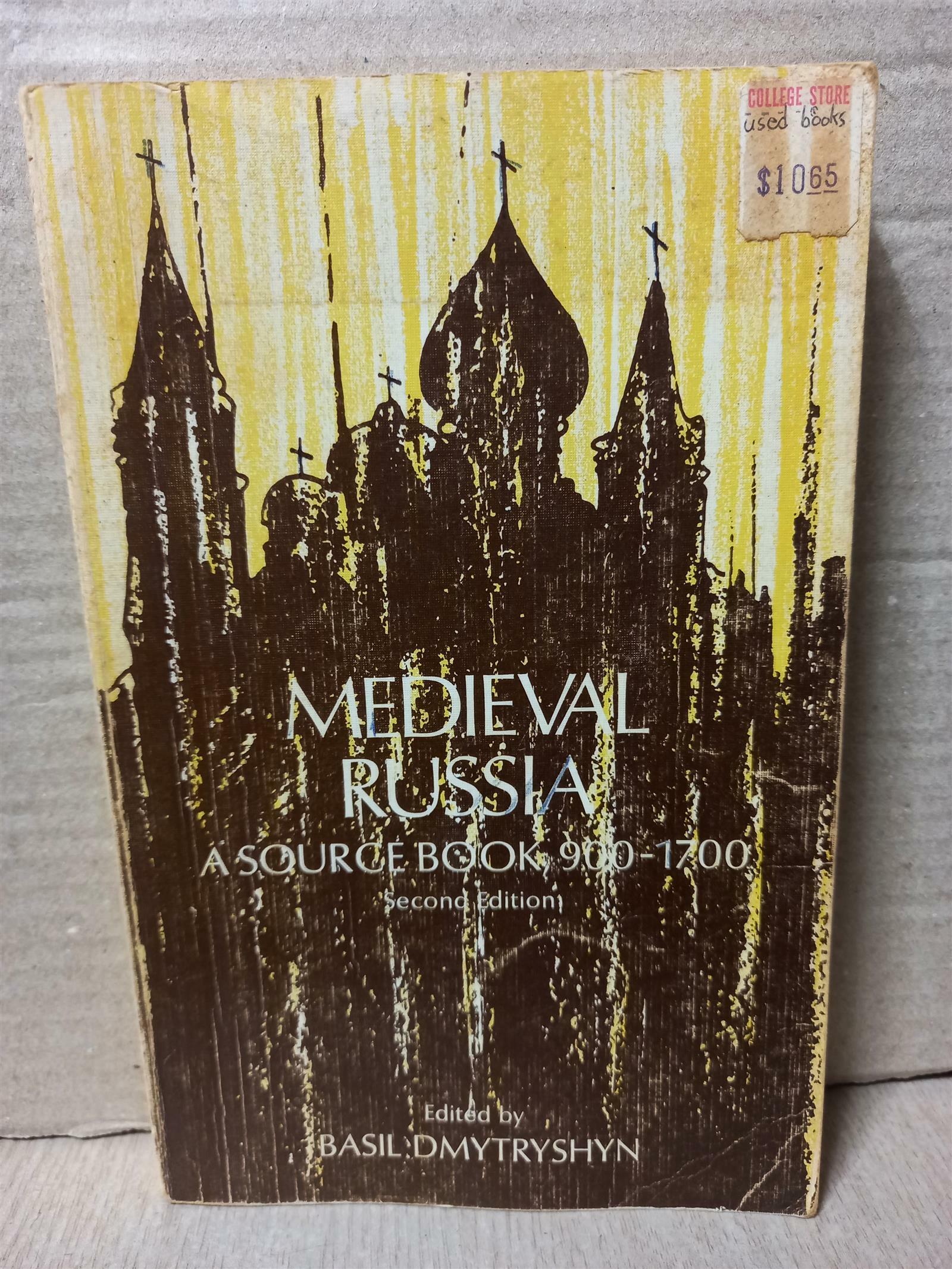 [중고] Medieval Russia - A Source Book, 900-1700 2nd Edition (반양장본)