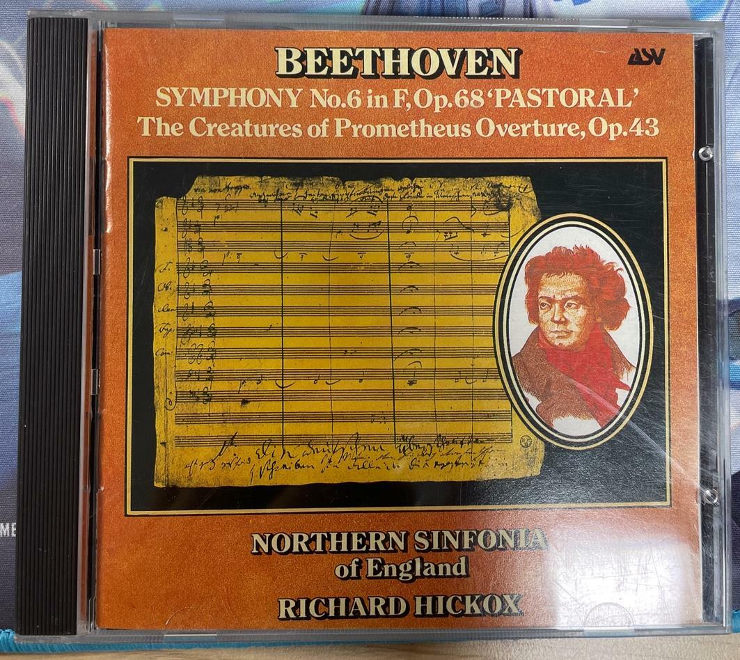 [중고] Beethoven : Symphony no.6 외 - Richard Hickox / SKC / 상태 : 최상 (설명과 사진 참고)