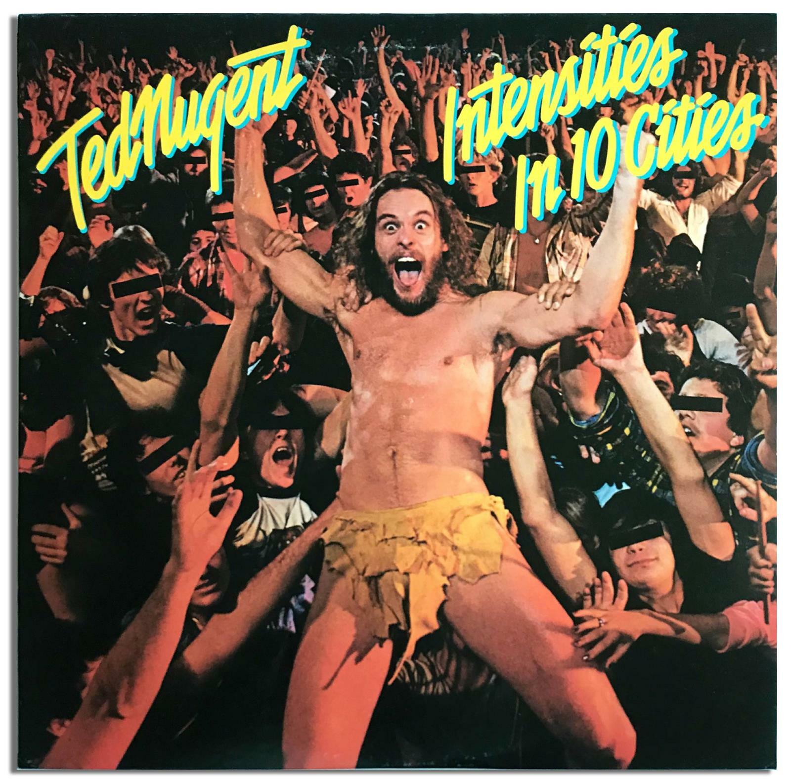 [중고] [일본반LP] Ted Nugent – Intensities In 10 Cities