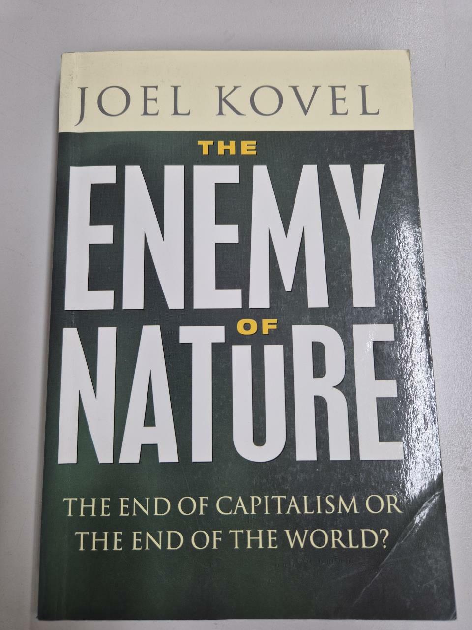 [중고] The Enemy of Nature (Paperback)