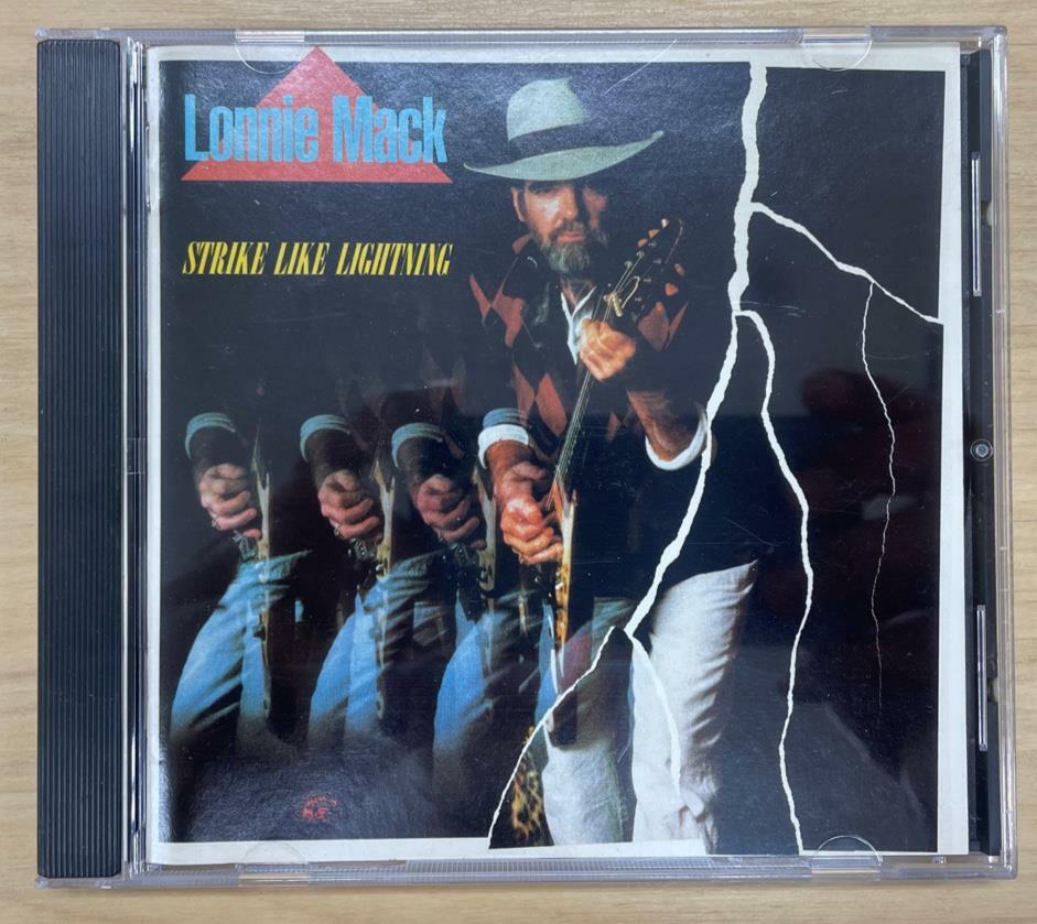 [중고] (수입CD)lonnie mack - strike like lightning / alligator / 상태 : 최상 (설명과 사진 참고)