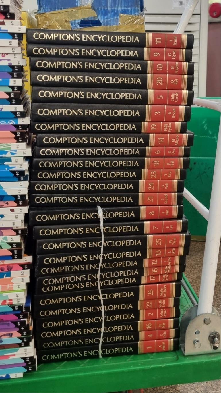 [중고] compton‘s encyclopedia 26권 세트 시카고대학교