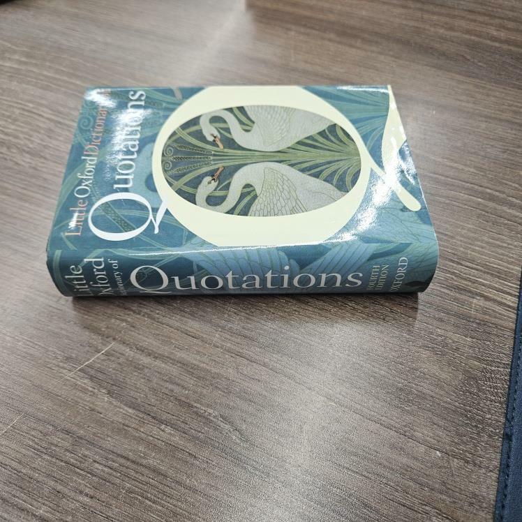 [중고] Little Oxford Dictionary of Quotations (Hardcover, 4th)