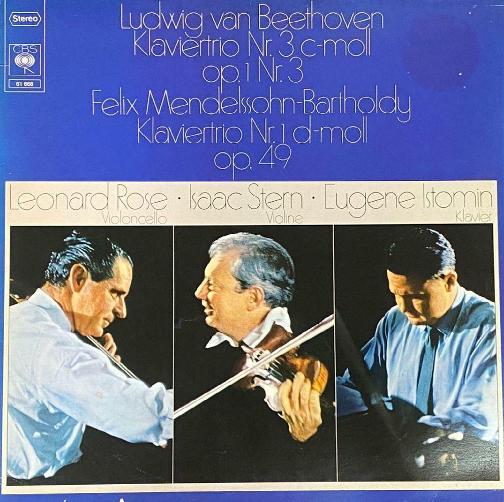 [중고] [LP] 아이작 스턴,유진 이스토민,레너드 로즈 - Beethoven Klavier Fur Trio Nr.3 C-Moll Op.1 Nr.3 LP [독일반]