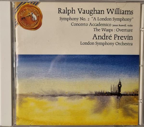 [중고] (수입)Ralph Vaughan Williams –Symphony No.2 ˝A London Symphony˝/Concerto Accedemico/The Wasps Overture