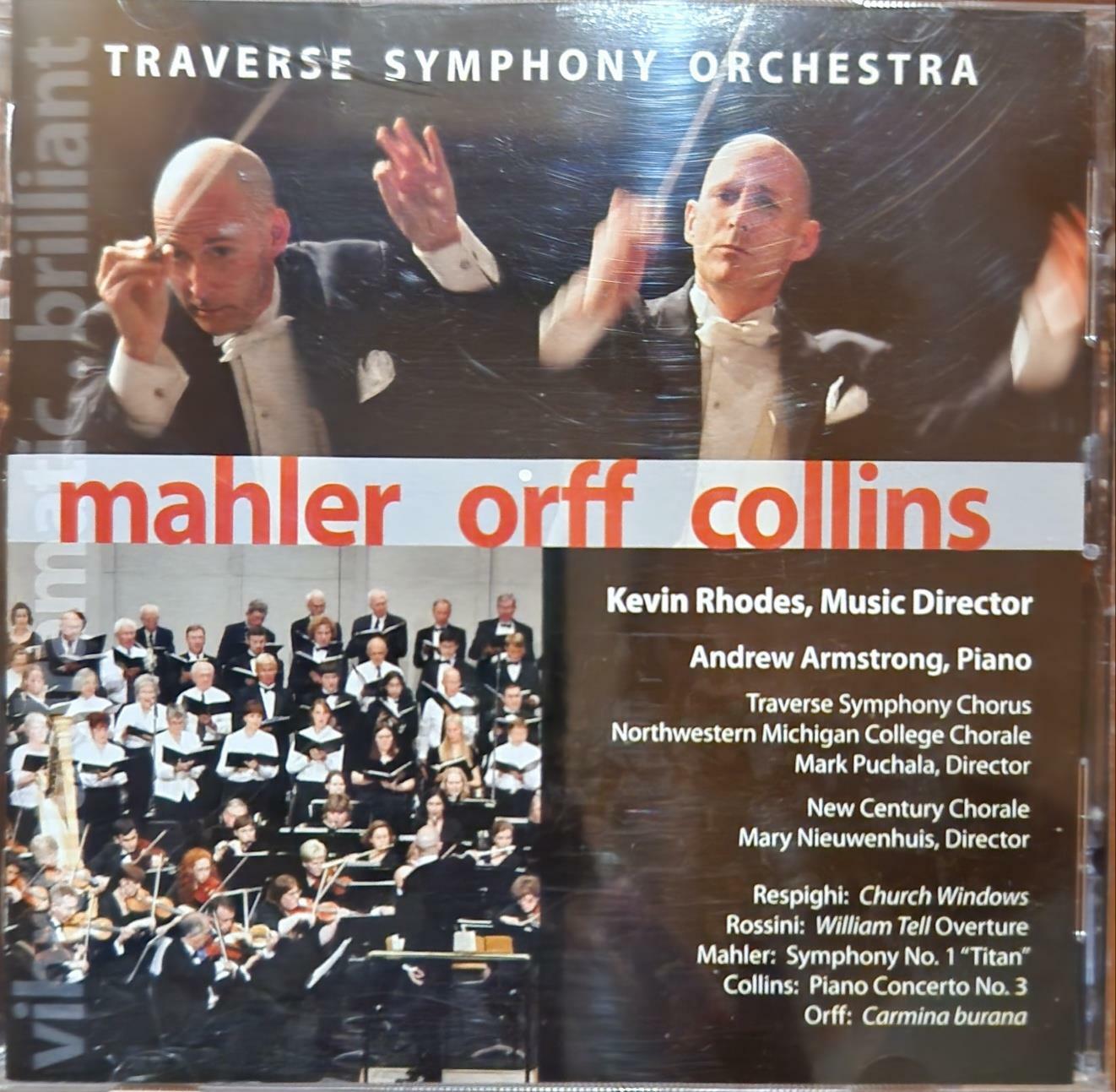 [중고] (수입) TRAVERSE SYMPHONY ORCHESTRA - mahler orff collins