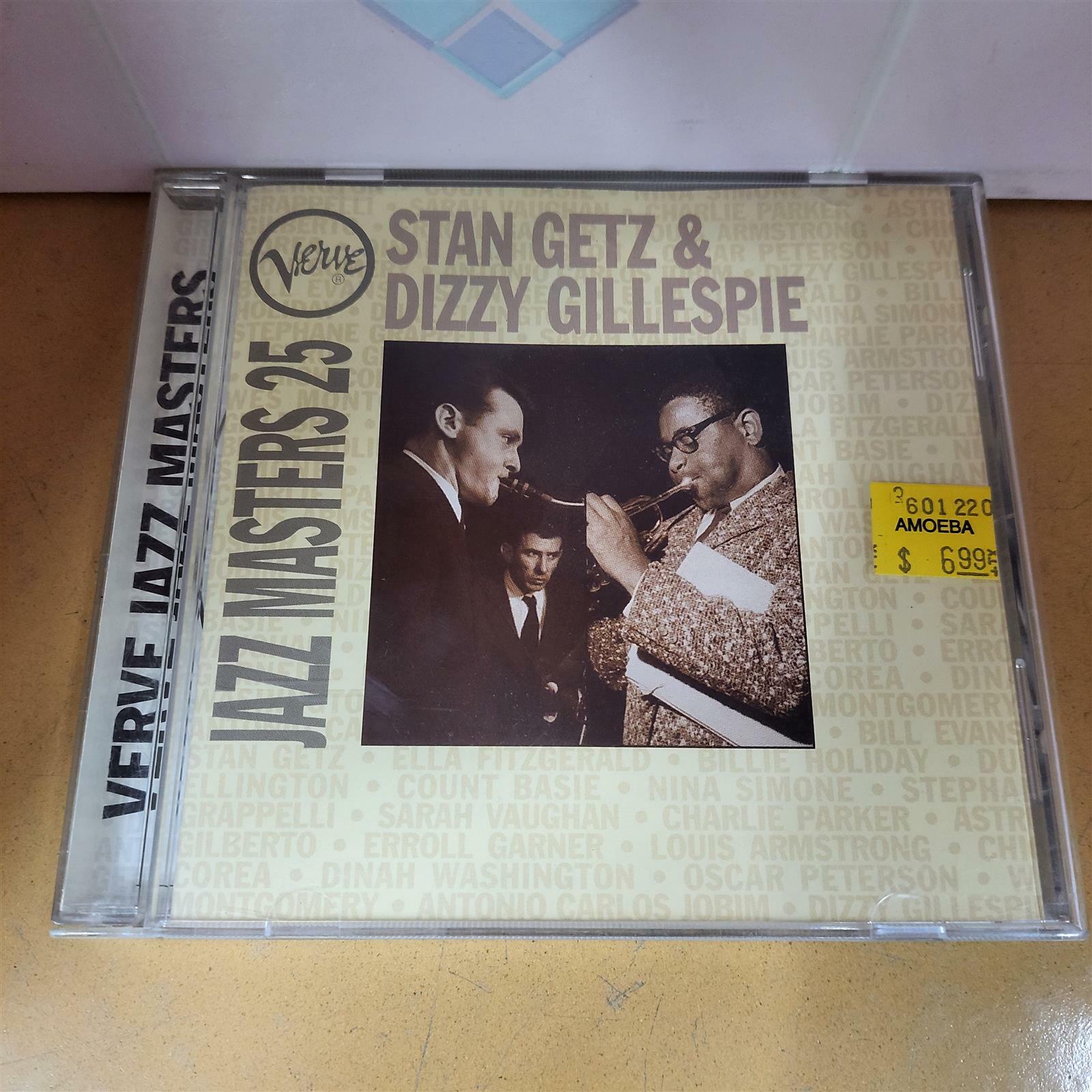 [중고] 디지 길레스피 (Dizzy Gillespie) & 스탄 게츠 (Stan Getz) - Verve Jazz Masters 25 