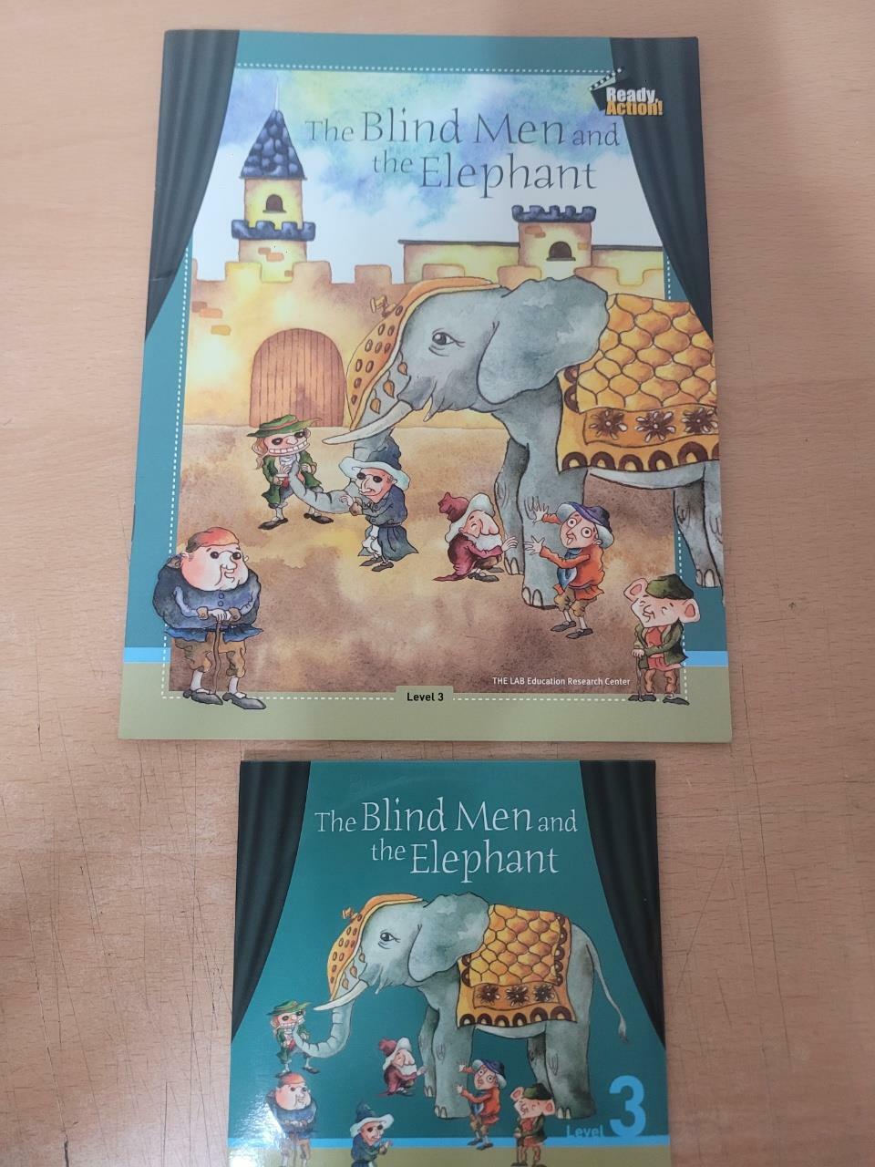 [중고] Ready Action 3 : The Blind Men and the Elephant (Drama Book)