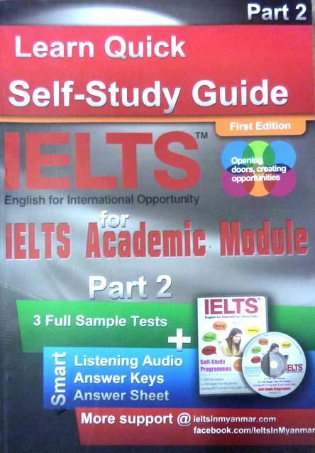 [중고] 최저가/IELTS,LEARN QUICK SELF- STUDY GUIDE 2+CD포함 (대형서적)