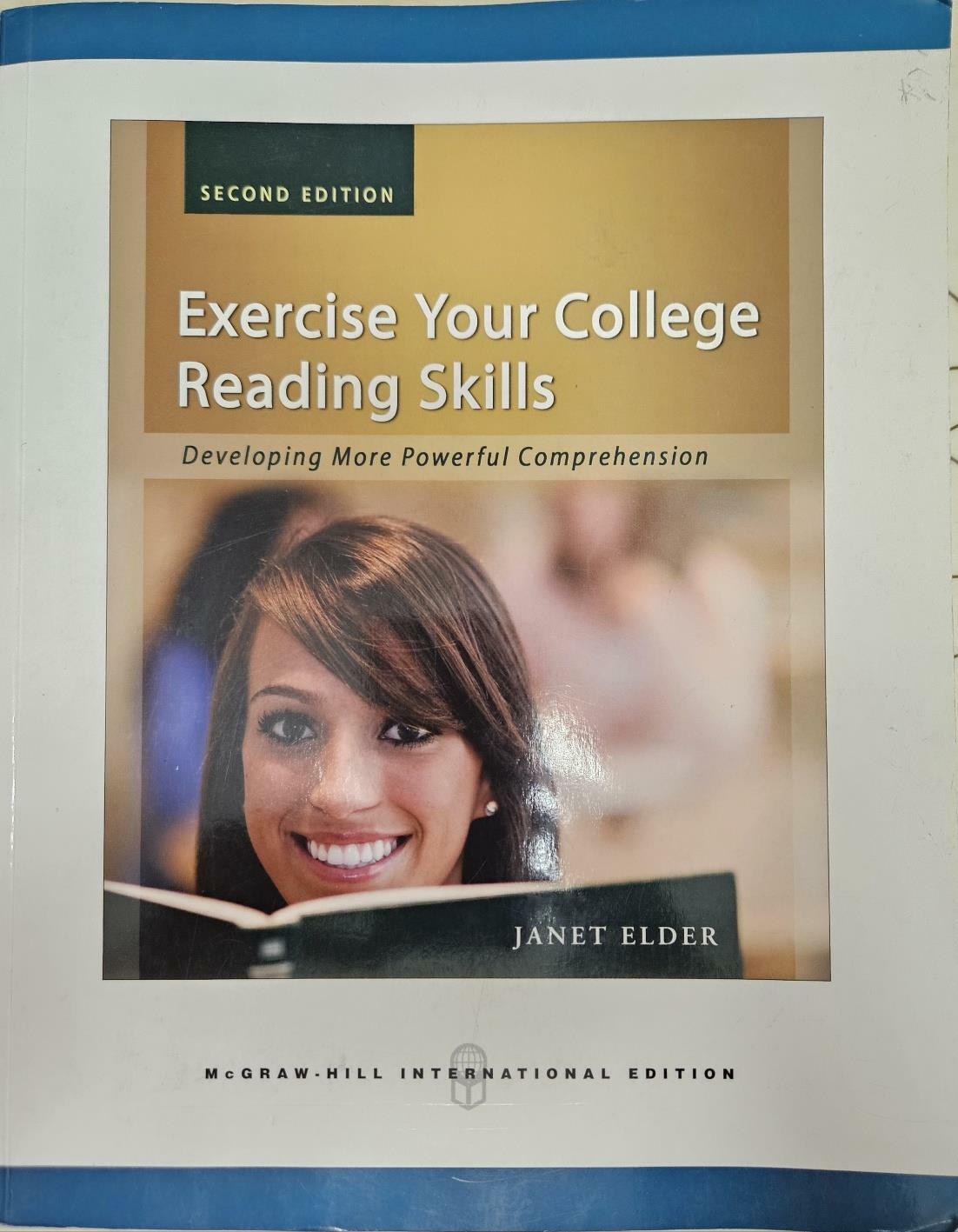 [중고] Exercise Your College Reading Skills: Developing More Powerful Comprehension (Paperback)