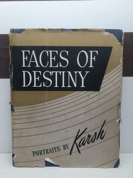 [중고] Faces of Destiny. Portraits by KARSH. Hardcover – January 1, 1946