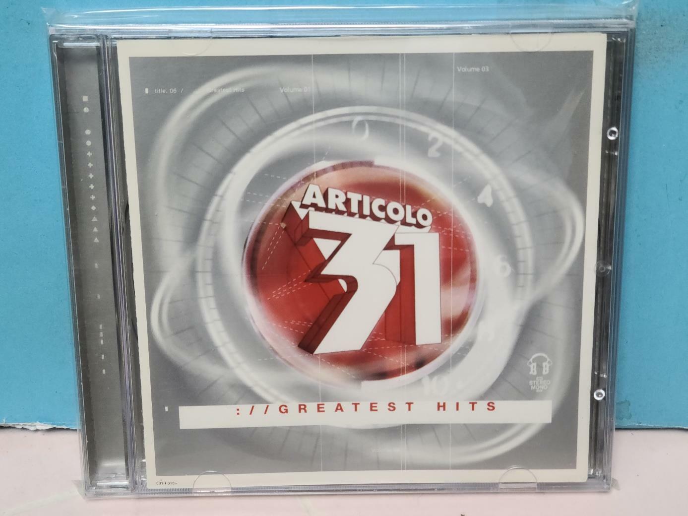 [중고] ARTICOLO 31 - GREATEST HITS 