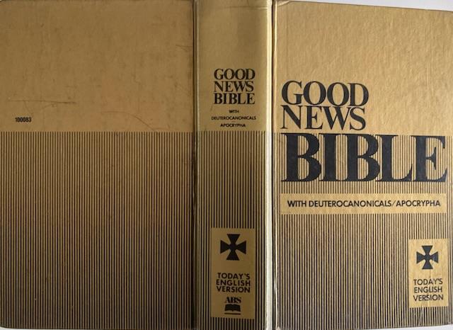 [중고] 미국에서 발행된 성경 -- GOOD NEWS BIBLE (American Bible Society NEW YORK 1979)