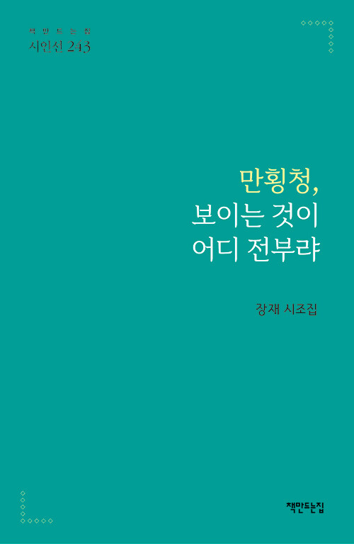 만횡청, 보이는 것이 어디 전부랴