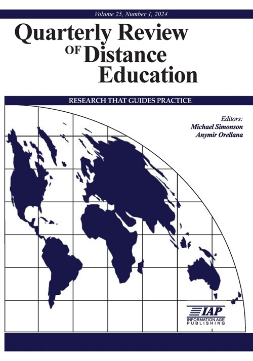 Quarterly Review of Distance Education, Volume 25 Number 1 (Paperback)