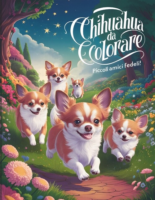 Chihuahua da Colorare: Piccoli Amici Fedeli! (Paperback)