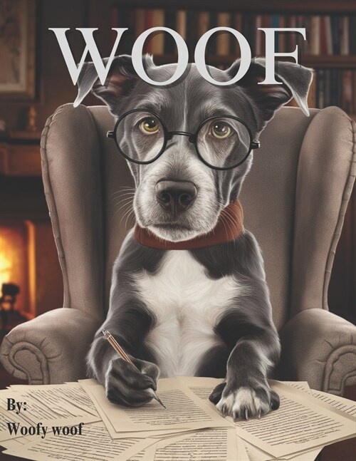 Woof: Your dog favorite novel, full of woofs, funny and sarcastic book (Paperback)