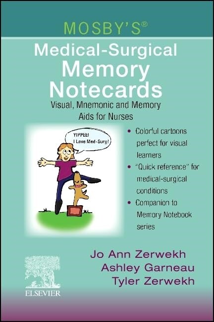 Mosbys Medical-Surgical Memory Notecards : Visual, Mnemonic and Memory Aids for Nurses (Spiral Bound)