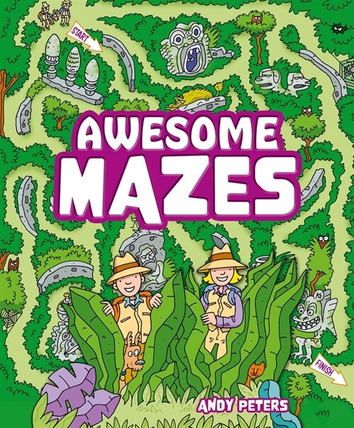 Awesome Mazes: Over 200 Incredible Puzzles to Navigate! (Paperback)