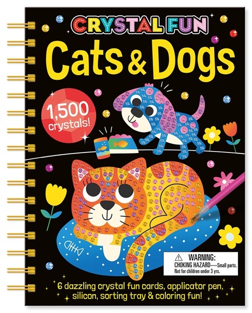 Crystal Fun: Cats & Dogs (Spiral)