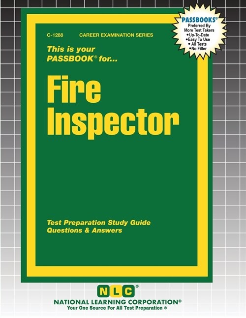 Fire Inspector (Paperback)