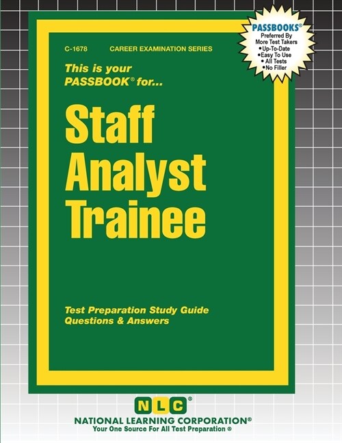 Staff Analyst Trainee (Paperback)