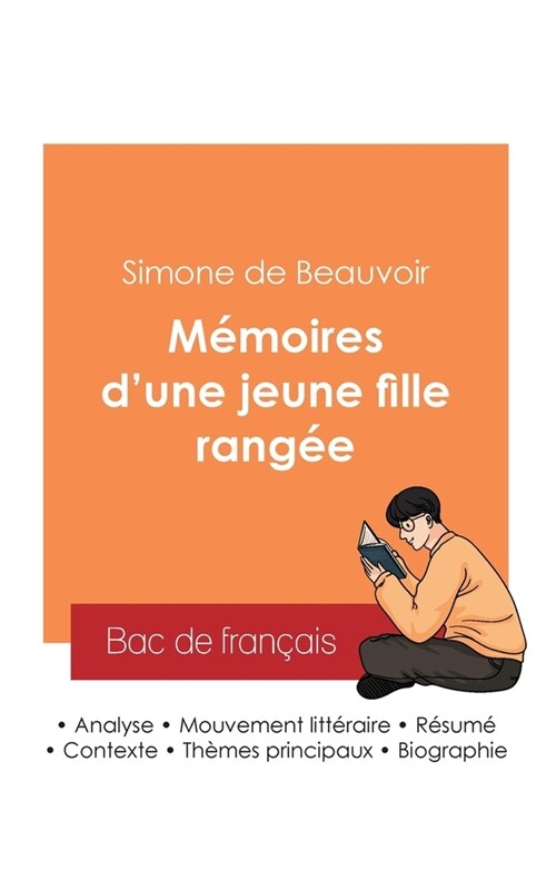 R?ssir son Bac de fran?is 2025: Analyse des M?oires dune jeune fille rang? de Simone de Beauvoir (Paperback)