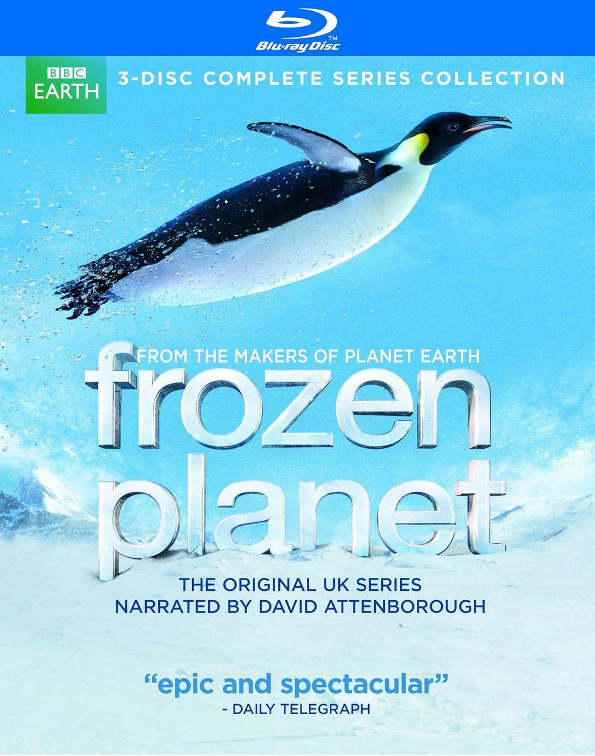 [중고] David Attenborough BBC Earth Blu-ray Collection Frozen Planet  프로즌 플래닛 블루레이 3디스크