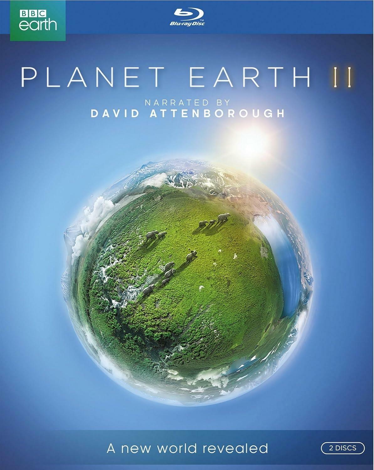 [중고] David Attenborough BBC Earth Blu-ray Collection Planet Earth II 플래닛 어스 2, 2디스크