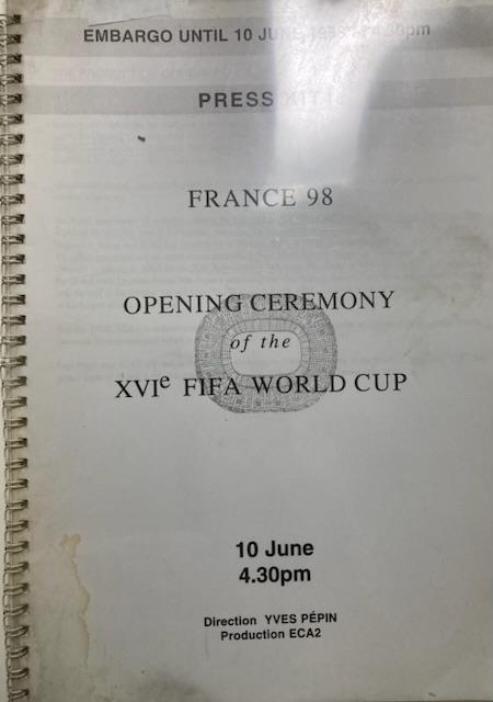 [중고] 스포츠서울 자료 -- 1998년 프랑스월드컵 경기 보도자료 
