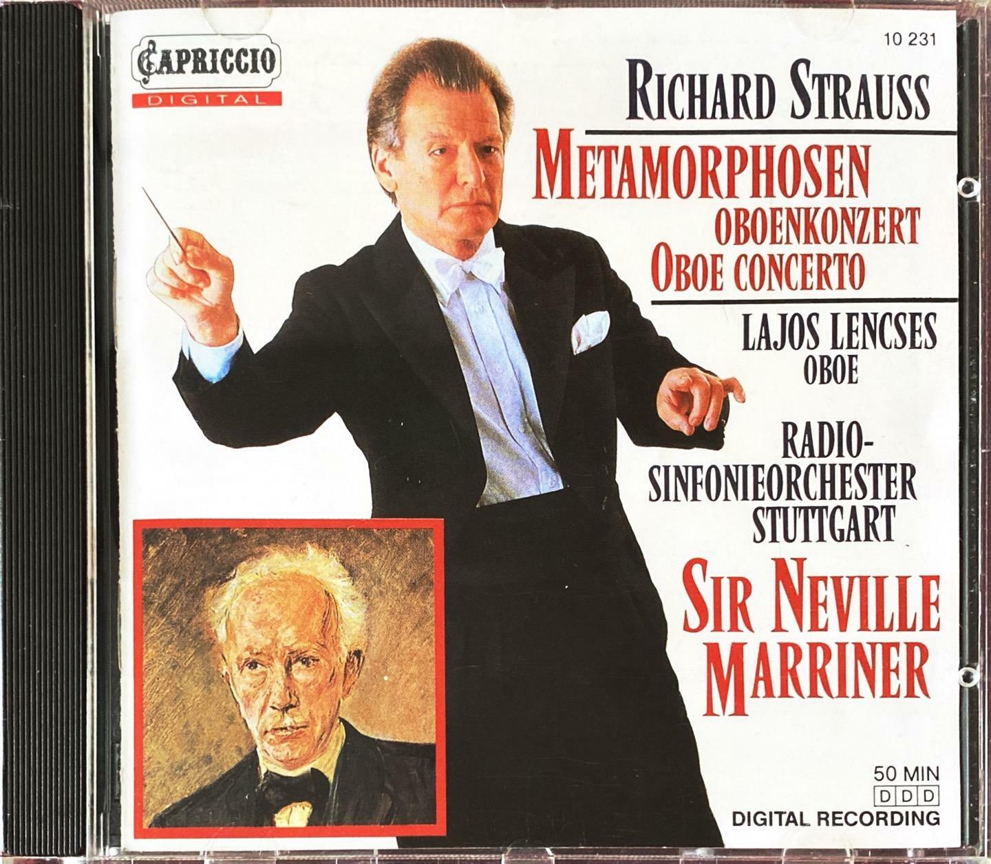 [중고] R. Strauss: Metamorphosen, Oboe Concerto/ Lajos Lencses