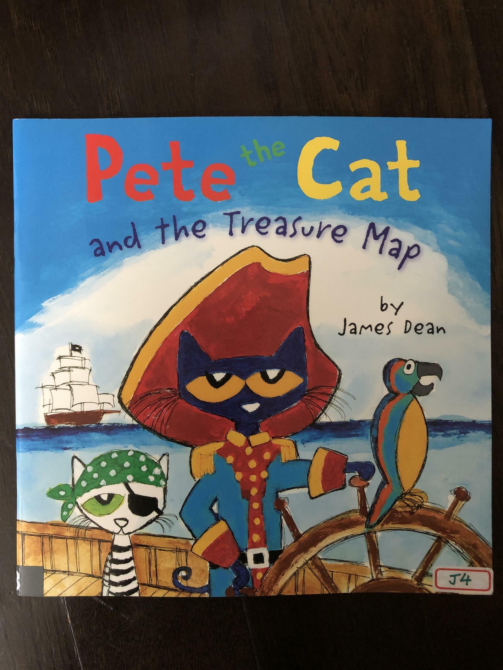 [중고] Pete the Cat and the Treasure Map (Paperback)