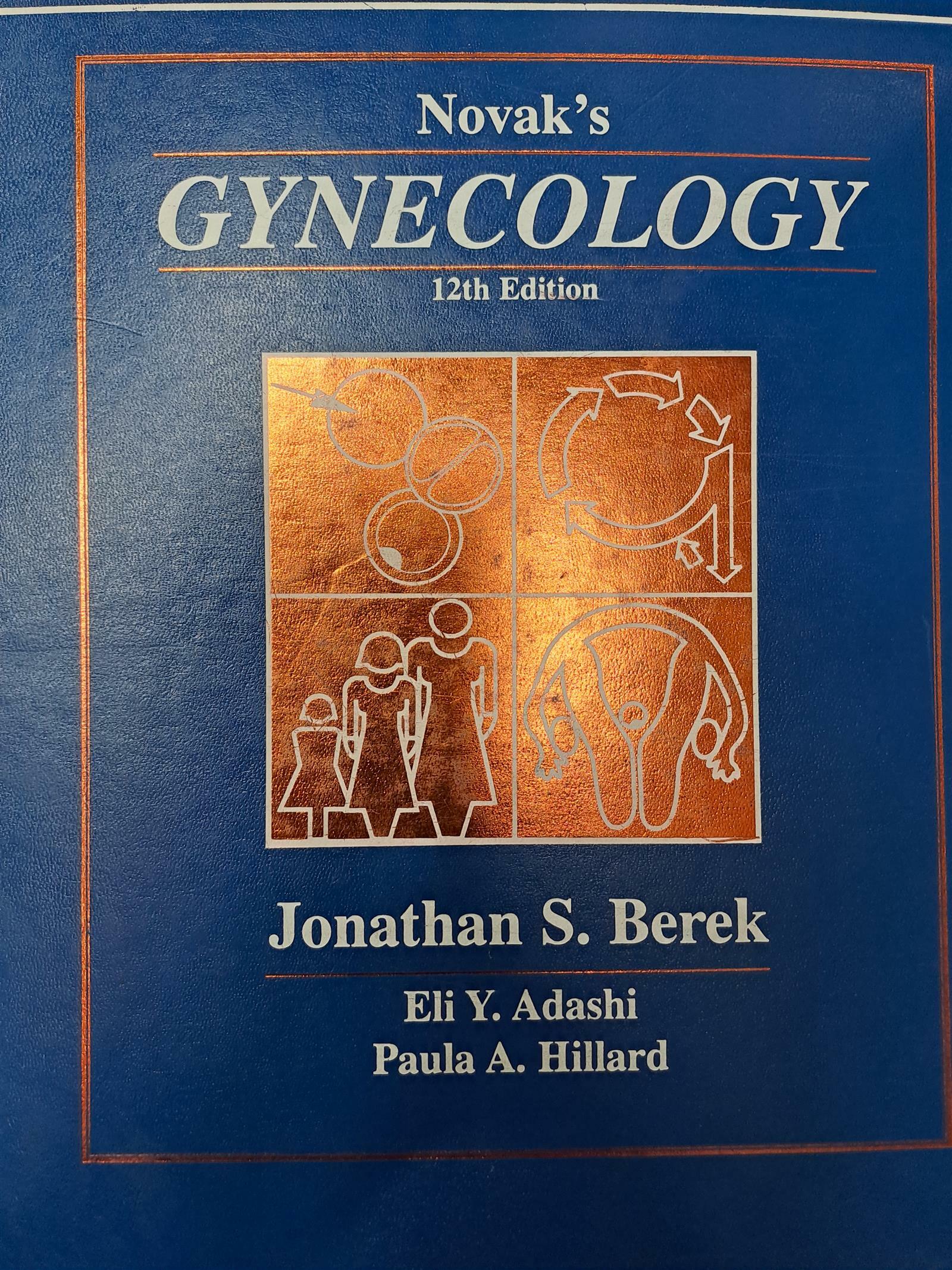 [중고] Novak‘s Gynecology (hardcover)-12th edition (hardcover) :노박 부인과/2000년발행