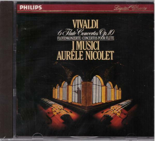[중고] (수입) Vivaldi – 6 Flute Concertos, Op. 10 / I Musici, Aurèle Nicolet 
