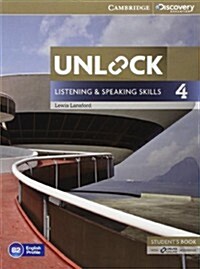 [중고] Unlock Level 4 Listening and Speaking Skills Students Book and Online Workbook (Package)