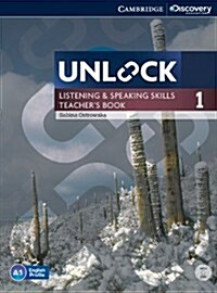 [중고] Unlock Level 1 Listening and Speaking Skills Teacher‘s Book with DVD (Package)