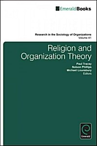 Religion and Organization Theory (Hardcover)
