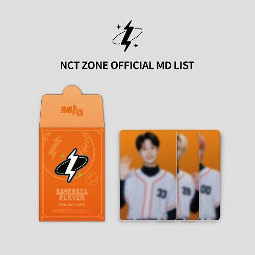 [MD] 엔시티 - NCTZ RANDOM TRADING CARD SET (BASEBALL PLAYER ver.)(20종 중 3종 랜덤발송)