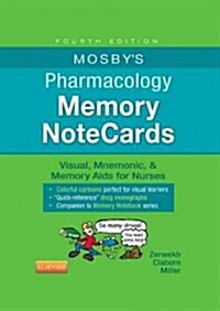 Mosbys Pharmacology Memory NoteCards: Visual, Mnemonic, & Memory Aids for Nurses (Spiral, 4)