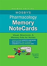 Mosbys Pharmacology Memory Notecards - Elsevier eBook on Vitalsource (Retail Access Card): Visual, Mnemonic, and Memory AIDS for Nurses (Hardcover, 4)