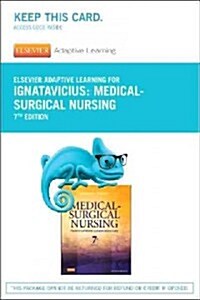 Elsevier Adaptive Learning for Medical-Surgical Nursing Patient-Centered Collaborative Care Access Code (Pass Code, 7th)